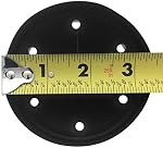 Essential Values Garbage Disposal Splash Guard (Sink Baffle), Aftermarket Replacement Compatible with Insinkerator Disposals and Most Universal 3 1/2 inch Sinks | Measures 3 1/4inch