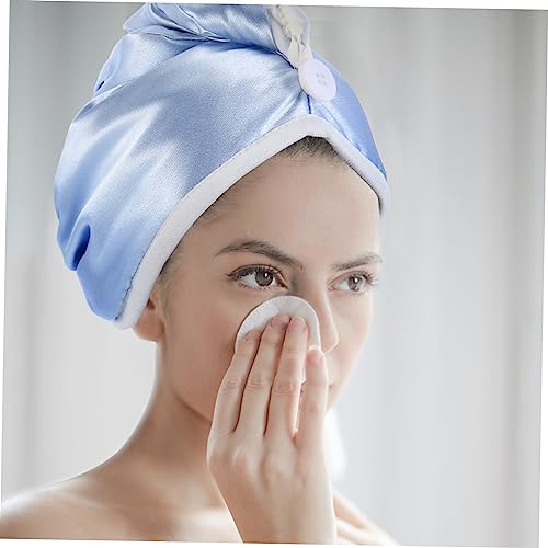 Balacoo Touca De Cabelo Seca De Veludo Cristal 2 Peças Toalha De Cabelo Para Banho Envoltório Para M