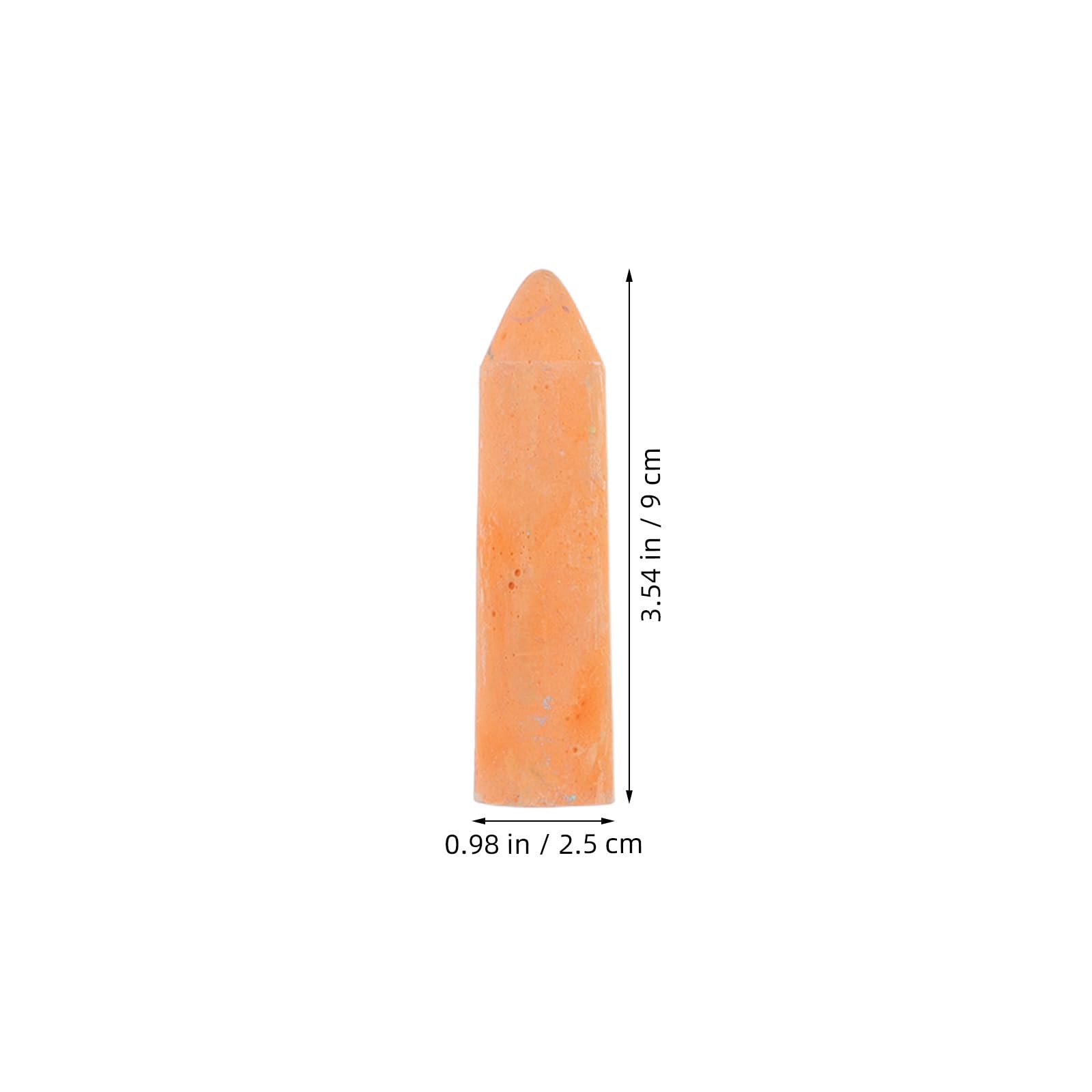 Toyvian 20 gessetti per marciapiede: gessetti jumbo lavabili per giochi artistici all'aperto - Dipingere su lavagna - Per lavagna e parco giochi 3,54X0,98X0,98 pollici