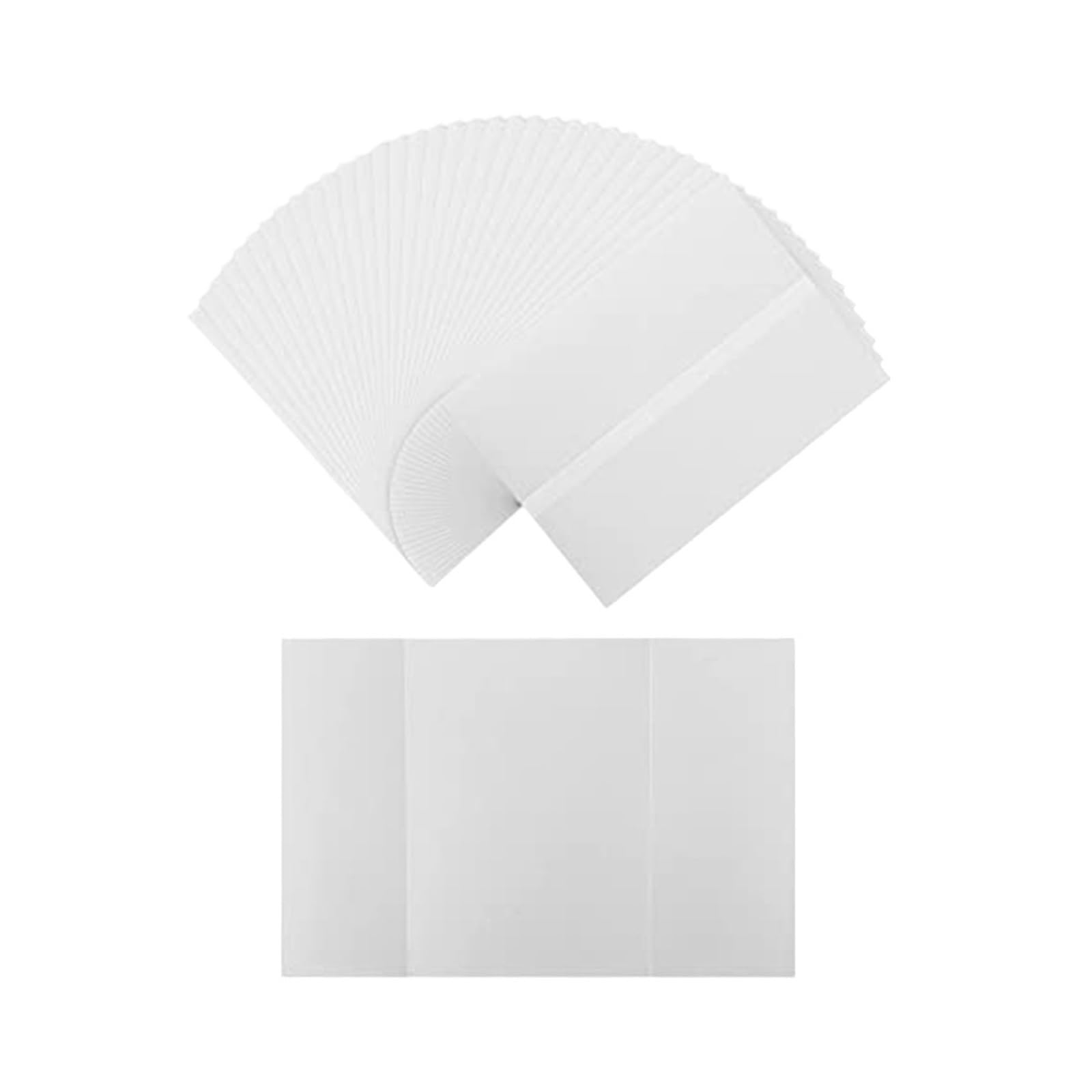Vellum Jackets for Invitations 100 Pcs Pre-Folded Vellum Paper for Invitations, 5x7In Jackets for Wedding Birthday Party