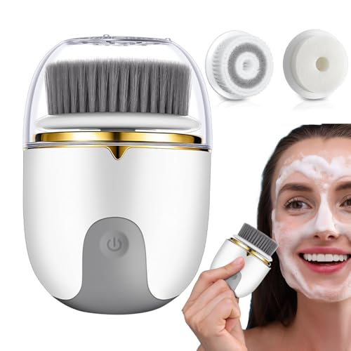 Spazzola elettrica per la pulizia del viso, scrubber elettrico per il viso, Scrubber per il viso da donna Scrubber per la pulizia profonda del viso, elettronico di pulizia per la cura della pelle per