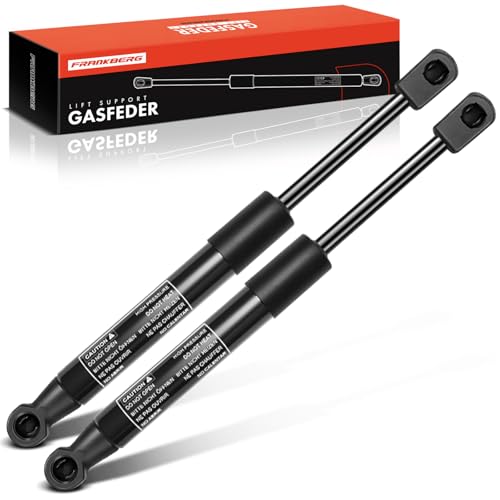 Frankberg 2x Resorte de gas Capó de motor Longitud 265mm 355N Compatible con Grand Scénic III JZ0/1 MPV 2009-2021 Scénic III JZ0/1 MPV 2009-2021 Sustituir# 654700008R