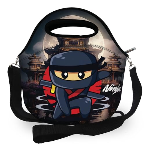 Kit Escolar Mochila C/Roda+Lancheira+Estojo Ninja