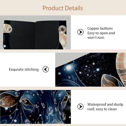 Boîtes à mouchoirs Taurus design chic en lot de 2 pour salons professionnels - 4