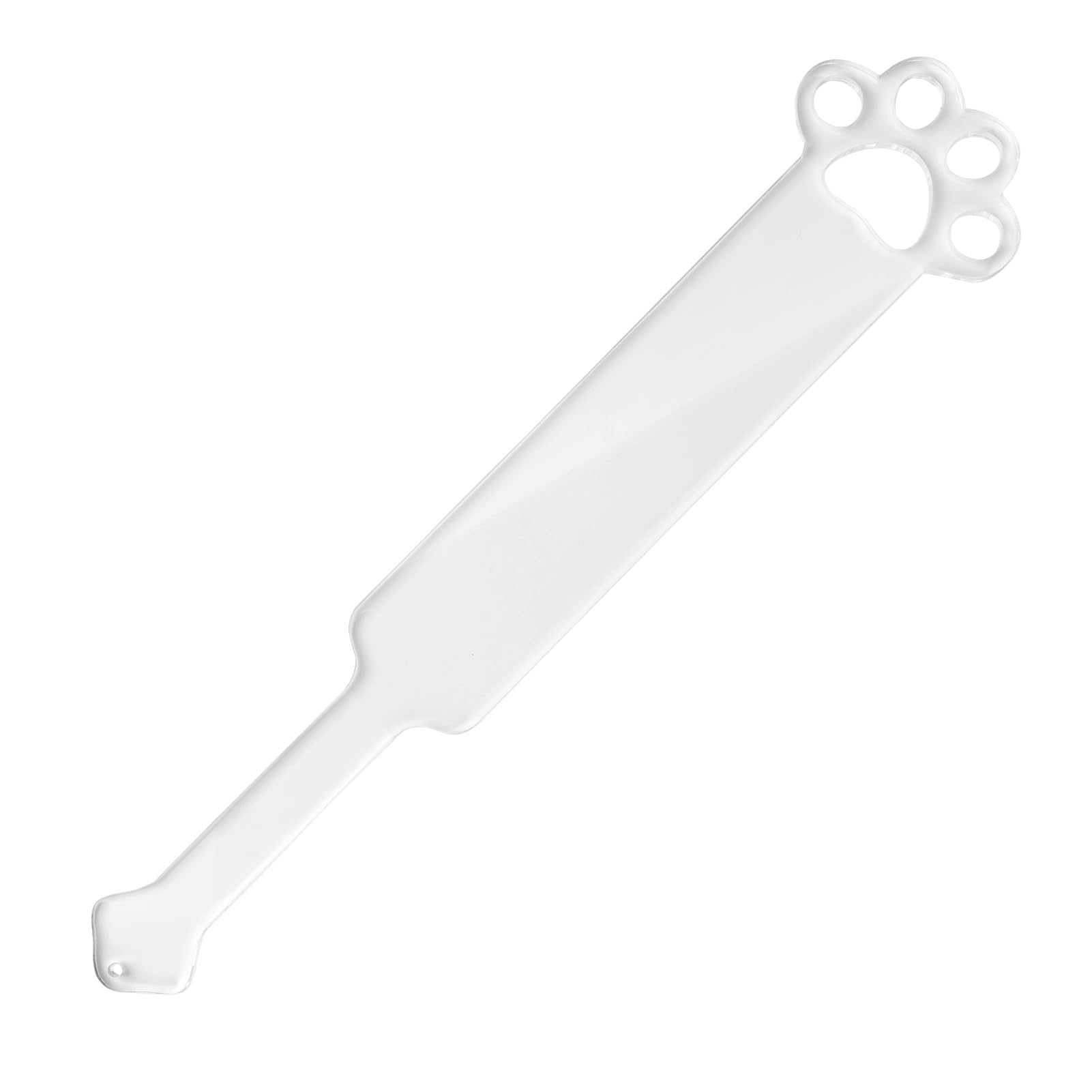 Spanking Paddle BDSM Bondage Flexible Slapper Transparent Cat's Paw Shape Sex Toys for Women Men and Couples