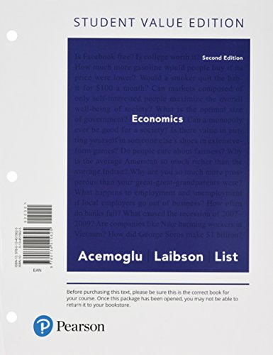 Economics 0134515625 Book Cover