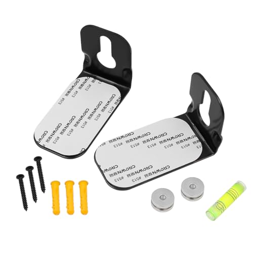 WANGCL Soporte de pared para barra de sonido compatible con Samsung, LG, JBL, Sharp, Denon, JVC, Yamaha, Canton, Philips, Bose Soundbar Soporte de pared con juego de tornillos