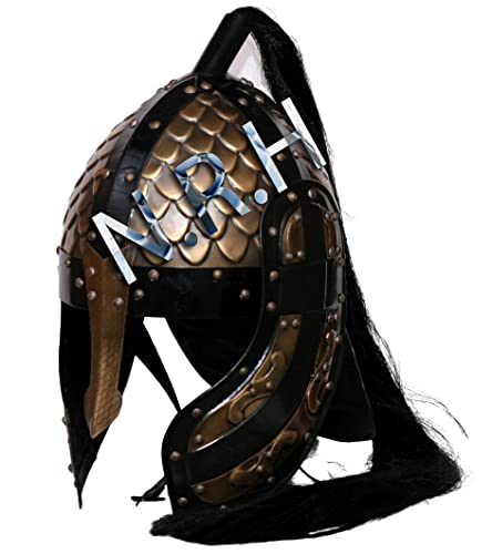 Nautical Replica Hub Medieval Knight Roman Viking Spartan Antique Halloween Costume Helmet