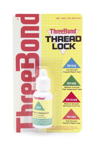 Three Bond Thread Lock - Hi Temp - 50 Ml. - 1360A50C