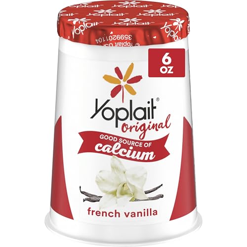 Yoplait Original Low Fat French Vanilla Yogurt Cup, 6 oz