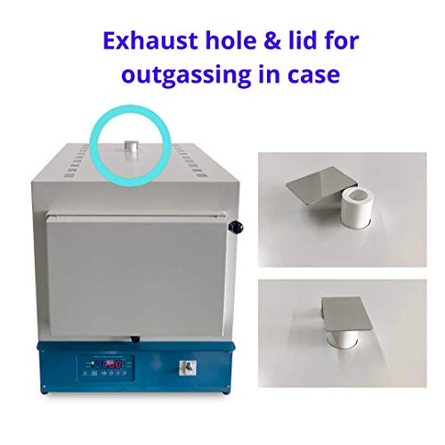 SH Scientific Laboratory Muffle Furnace SH-FU-3MGE (Tmax 1050℃/Continuous Running 900℃). 3L Chamber. Metal/Ceramic/Plastic/Titanium Thermal Treatment. Annealing/sintering/Melting/Combustion. 110V