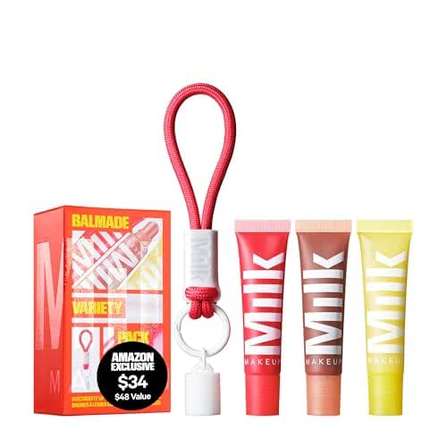 Milk Makeup Balmade Hydrating Lip Balm 3-Pack Gift Set, Full