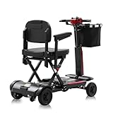 Ecomobi MS02-F 15-30Miles 4 Wheels Foldable Mobility Scooter for Adults&Seniors,...