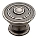 Franklin Brass P29525-WCN-C 1-1/4" (32mm) Classic Ringed Knob, Warm Chestnut