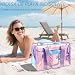 Imagen de Bolsa de playa Fammart transparente iridescente