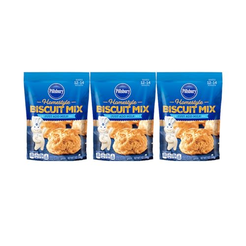 Pillsbury Homestyle Biscuit Mix, 7 oz - Palatize Pack of 3