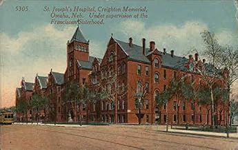 St. Joseph's Hospital Creighton Memorial Omaha, Nebraska NE Original Antique Postcard