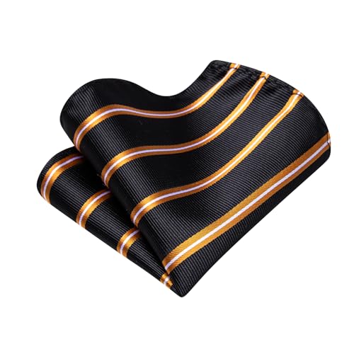 Image of Barry.Wang Boys Ties School Pre-Tied Kids Necktie Handkerchief Clip Set Uniforms Child Ties for 8-14 Years Wedding Party