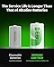 EBL Rechargeable C Batteries 5000mAh Ready2Charge C Size Battery with Storage Box, Pack of 6