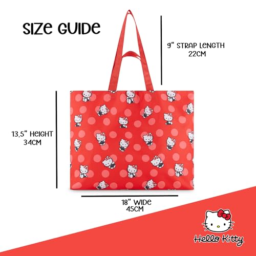 Bolso Tote de Nylon Hello Kitty Sanrio Unisex miniatura 5