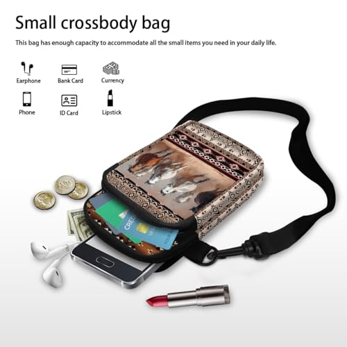 Image of Lightweight Small Crossbody Bags Cell Phone Purses Travel Pouch Shoulder Bag for Women