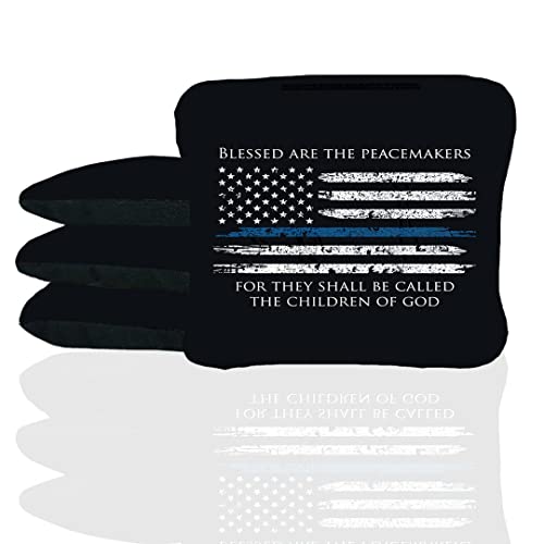 Skip's Garage Blessed are The Peacemakers All Weather Bags - Set of (4)