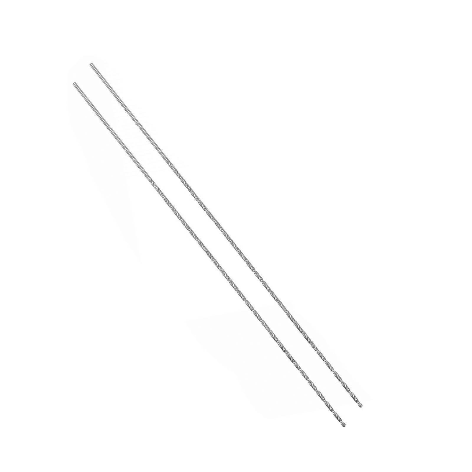 TA-VIGOR 2Pcs 2mm Extra Long Twist Drill Bits