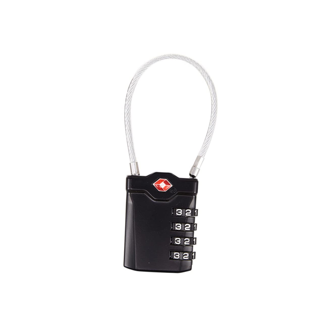 2pezzi Lucchetto Per Valigie Cifre Lucchetto e Portatile Per Viaggi Sicurezza Bagagli e Zaini Da