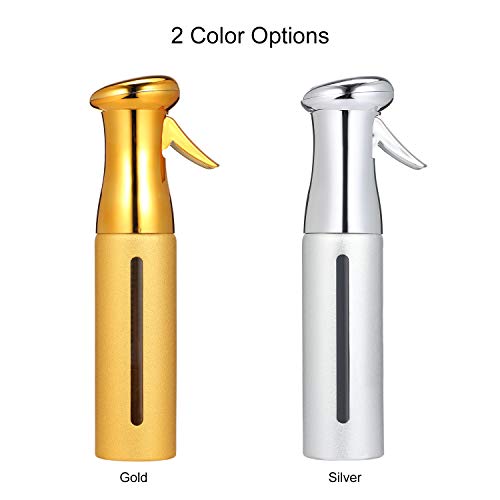 Doneioe 250 ml Frasco pulverizador vazio para cabelo, ferramenta de cabelo, pulverizador de água par