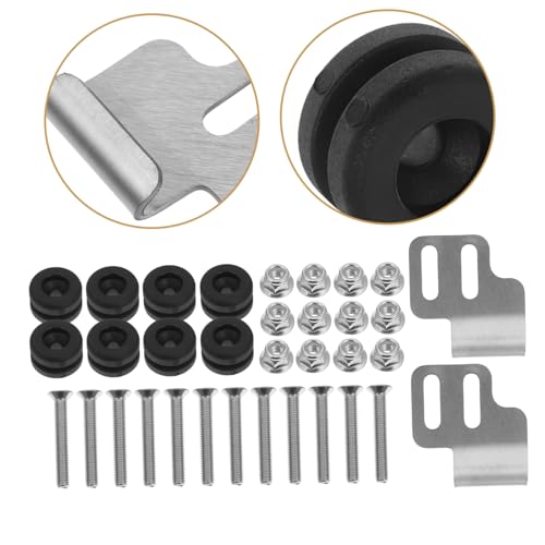 Kit de matériel pour top case arrière Alipis avec support de coffre moto - 7