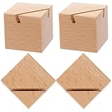 Soporte de madera para tarjetas: los porta notas son elementos funcionales decorativos que mantienen juntas sus notas o imágenes, porta tarjetas de identificación