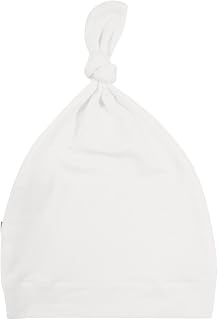 KYTE BABY Unisex Bamboo Rayon Baby Beanie Knotted Cap - Ultra Soft, Stretchy Newborn Hat for Delicate Skin