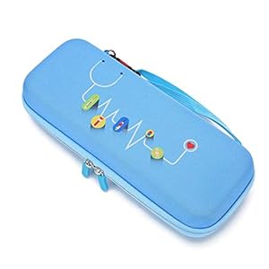 Uxsiya Draagbare 2 Kleuren Huishoudelijke Stethoscoop Opbergtas voor Professionals voor het opbergen van Stethoscoop…