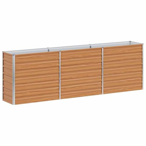 Lit surélevé de jardin grand format 240cm avec fond ouvert - 4