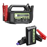 YESPER 12V/24V Car Jump Starter, 6000A Peak 5.1 lbs Portable Jump Starter Battery Pack and YESPER Jump Starter Portable,1200A Peak Car Jumper Starter Portable