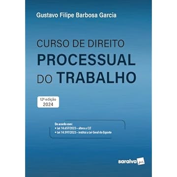 Capa do livro Curso de direito processual do trabalho - 12ª edição 2024