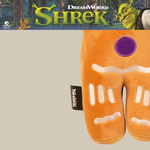 Image of Shrek Gingy The Gingerbread Man Bedding Super Soft Plush Cuddle Pillow Buddy, (Officially Licensed Product) By Franco