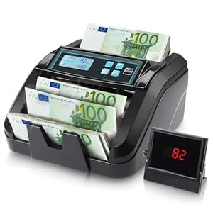 MUNBYN IMC51 Geldzählmaschine EUR-Geldzähler