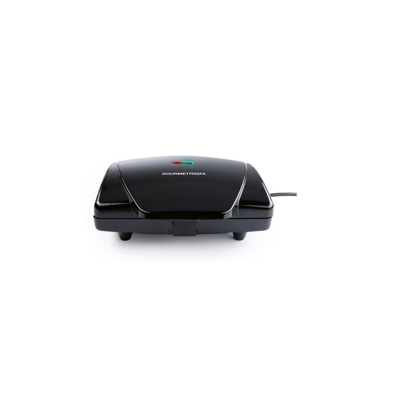 GOURMETmaxx Waffle belga, 750 W, nero, con spie di controllo
