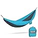 ENO, Eagles Nest Outfitters DoubleNest Lightweight Camping Hammock, 1 to 2 Person, Teal/Charcoal