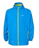 Trespass Qikpac Jacket, Cobalt, 7/8, Kompakt Zusammenrollbare Wasserdichte Jacke für Kinder / Unisex / Mädchen und Jungen, 7-8 Jahre, Blau