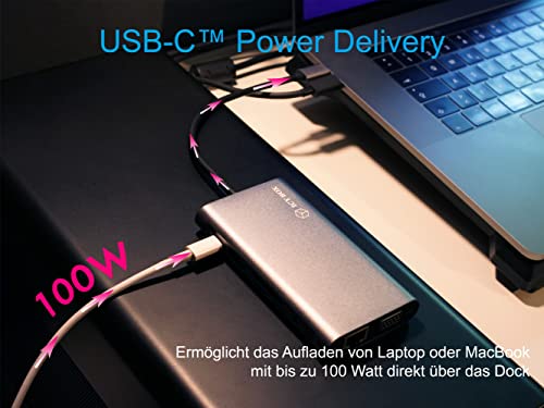 Docking Station USB-C charge rapide 100W et triple écran ICY BOX - 4