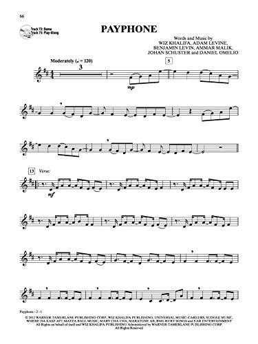 Ultimate Pop & Rock Instrumental Solos: Trumpet, Book & CD (Ultimate Pop Instrumental Solos Series) - Image 5