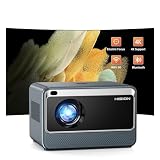 HISION WiFi Bluetooth Projector with Electric Focus, Native ...