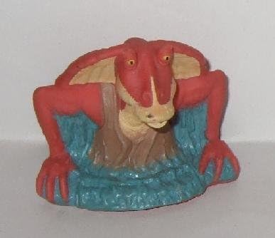 Jar Jar Binks 1999 3.5" Soft Vinyl Water Squirter