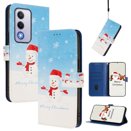 Coque Oppo A18 4G avec motif flocon de neige imprimé haute définition et silicone flexible
