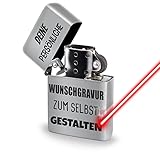 FÜR WIND & WETTER - Das Sturmfeuerzeug zeichnet sich durch die vielseitige Verwendung aus. Egal bei welchem Wetter. Dieses Feuerzeug lässt sich sogar bei stärkerem Wind entzünden. Ideal für jeden Outdoor-Liebhaber. Das Benzinfeuerzeug ist ein vielseitiger Begleiter für Hobbys z. B. Angeln, Jagen, Wandern und Campen. Höhe 5,8 cm - Breite 3,8 cm; robuster Klappmechanismus, jederzeit mit Benzin nachfüllbar (aus Sicherheitsgründen wird dieses NICHT gefüllt verschickt).