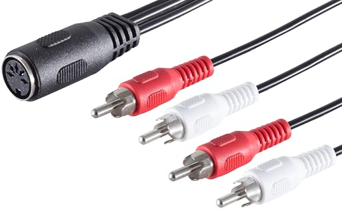 Câble adaptateur audio pour supprimer les bruits parasites de vos vieux amplis