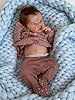 Anano Realistic Reborn Dolls Bettie, 18 inch Full Body Vinyl Girl Realistic Newborn Baby Toddler Dolls Like a Lifelike Baby Real Life Baby Doll with Hair for Kids Ages 3+ #2