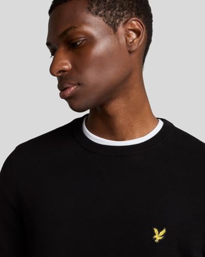 Pull en tricot Lyle & Scott homme en pur coton doux de qualité supérieure